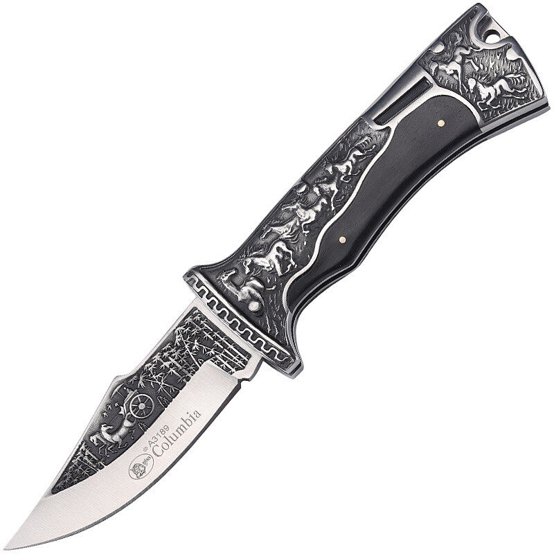 Folding Knife Outdoor Wilderness Survival Pocket