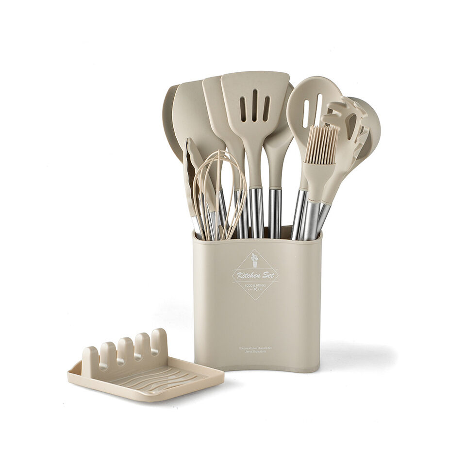 Heat Resistant Non-stick Pot Spoon Spatula Cooking Kitchen