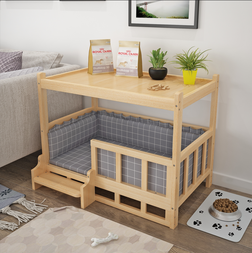 Nightstand Integrated Diy Pet Bed Nest Dog