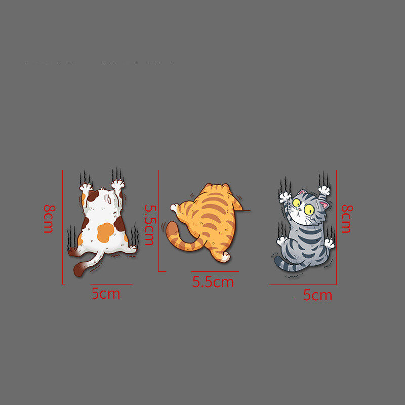 Scratch Pet Cat Car Sticker Body