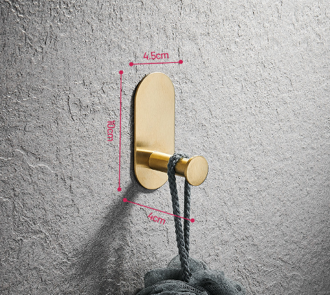 Single Bar Towel Rack Bathroom Hook Pendant