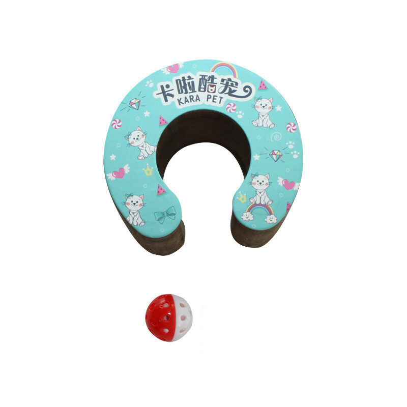 Organ Corrugated Paper Wear-resistant Non-flaking Foldable Cat Scratching