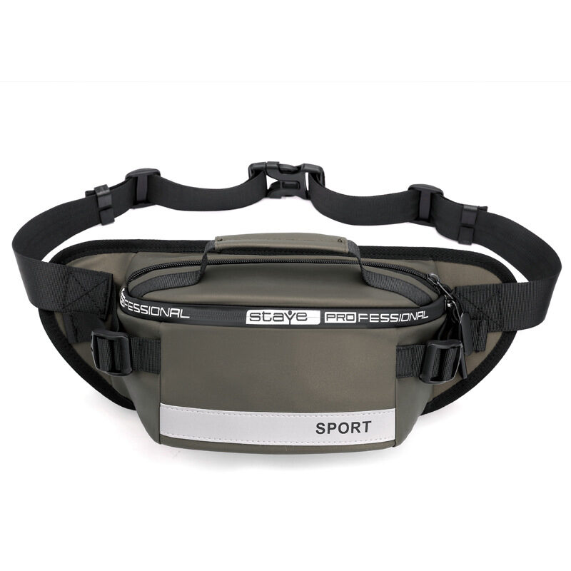 Reflective Waist Bags Men Crossbody Bag Pack