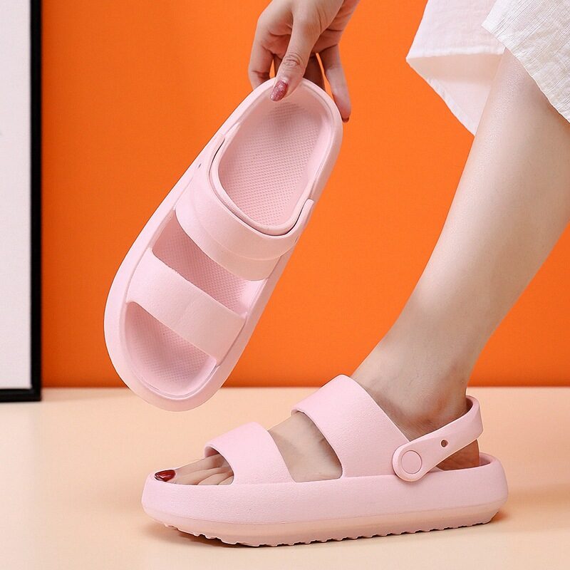 Adjustable Shoes For Women Men Sandals 3cm Thick