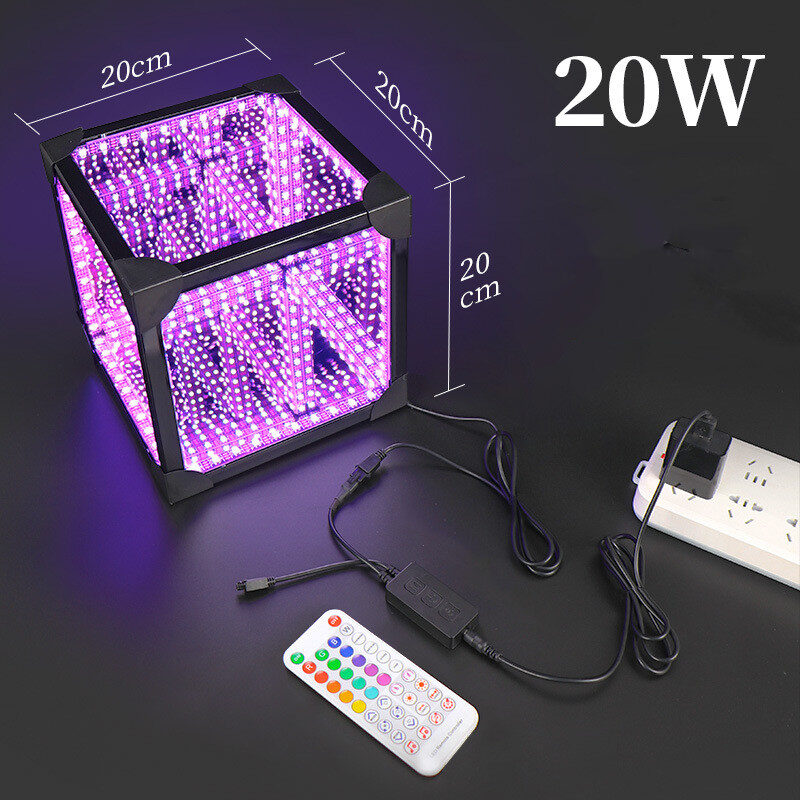 Thousand Mirrors 3D Lamp Magic Cube Gaming Room