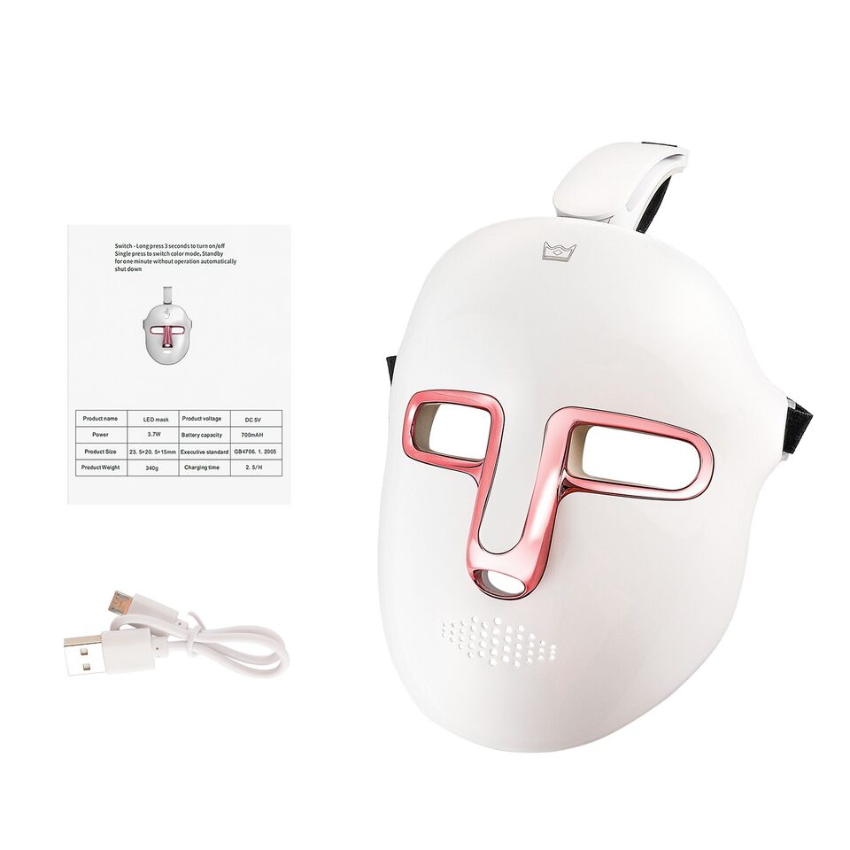 Electric Light Beauty Instrument Facial Mask Seven Color