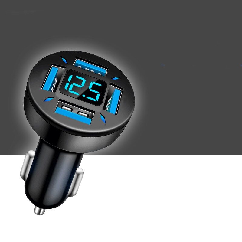 Quick Universal Transfer Plug Multi-function Car Charger USB4