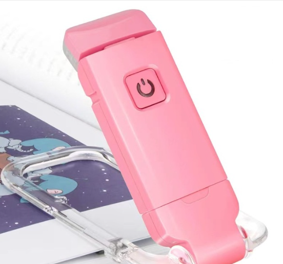 LED USB Rechargeable Book Reading Light Brightness Adjustable