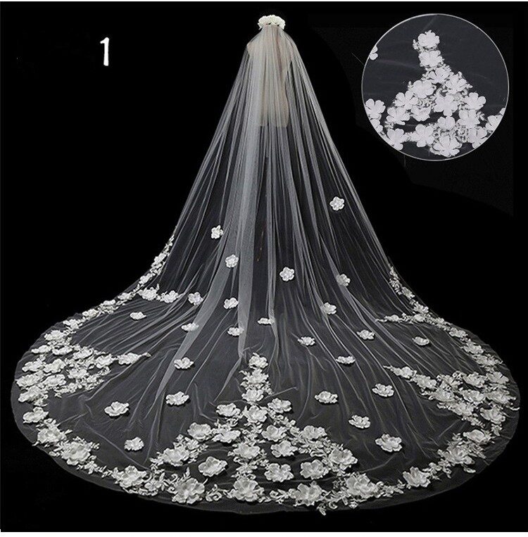 Bridal Wedding Dress Long Tail Luxury Super Fairy