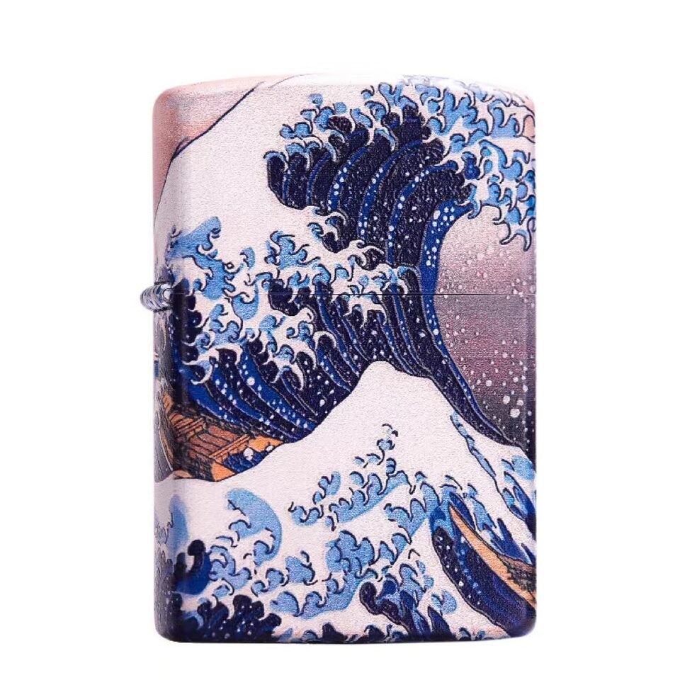 Colored Lacquer Kanagawa Surf Inside Lighter Dimension Time