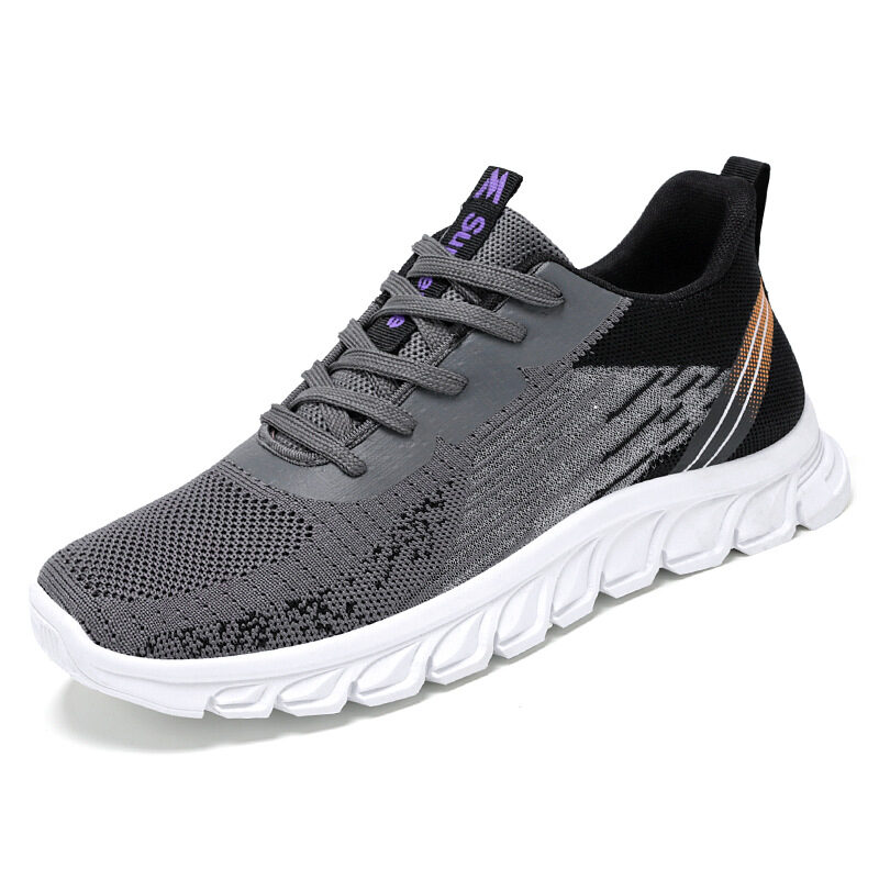 Men Sneakers Fashion Wavy Bottom Shoes Sport Running
