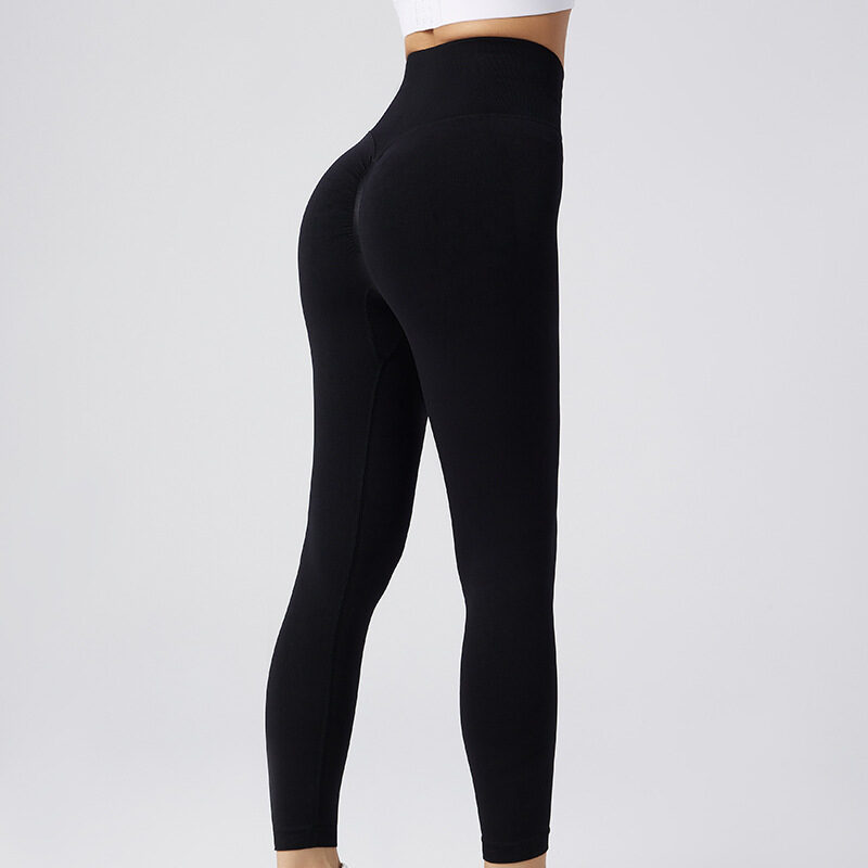 Seamless Leggings Yoga Pants Tummy Control Workout Running