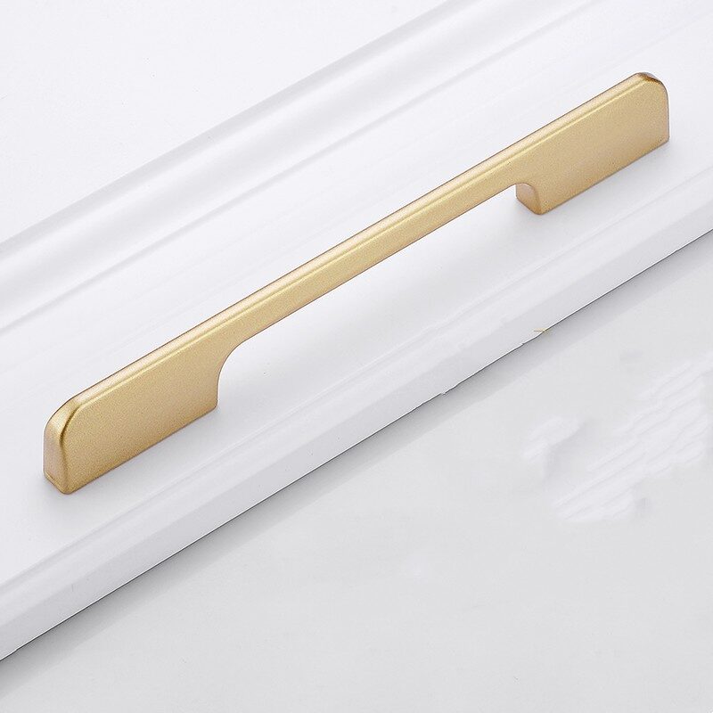 Gold Handle Closet Door Drawer Cabinet Shoe Single