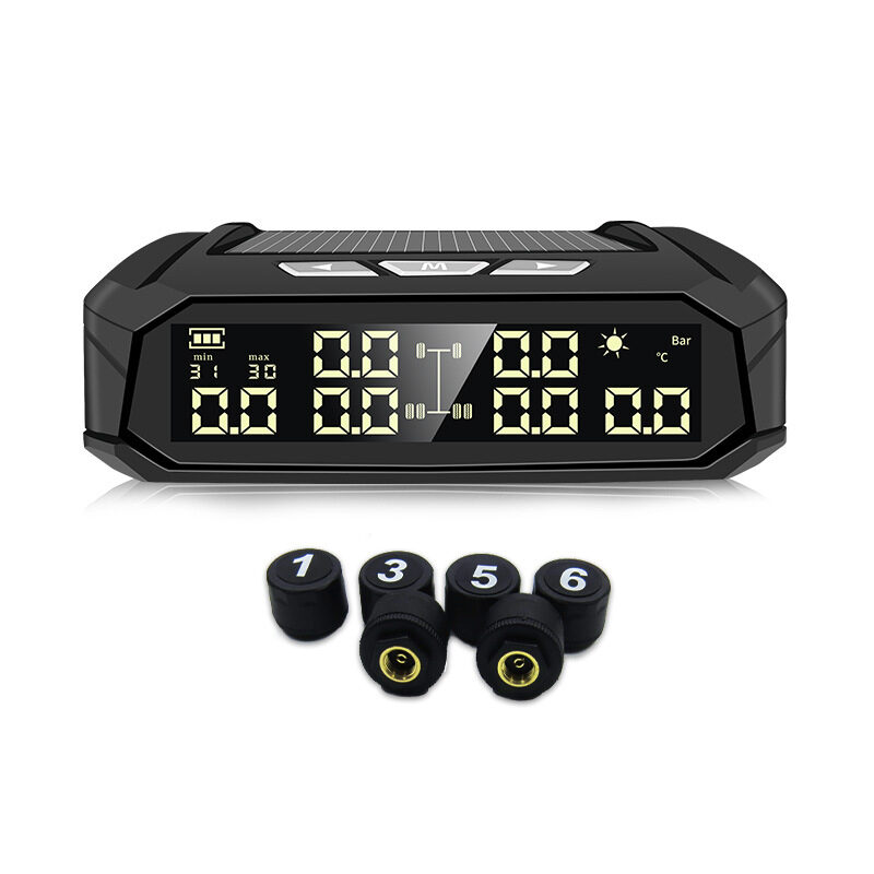 Solar External Tire Pressure Monitor 6 RV Trucks