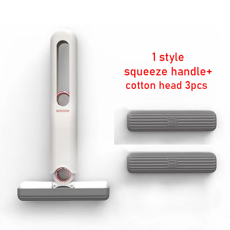 Mini Mops Floor Cleaning Sponge Squeeze Mop Household