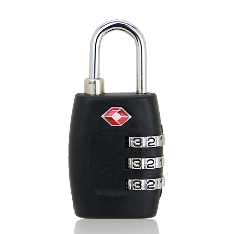 Tourism Luggage Zipper Lock Plastic TSA Code