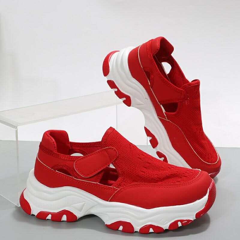 Mesh Sport Shoes Women Fashion Outdoor Flat Heel