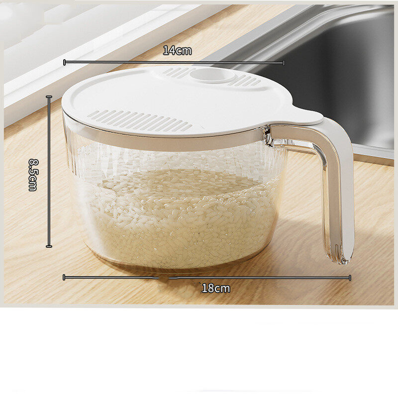 Multifunctional Drainage Basin For Domestic Kitchen Rice Fruit