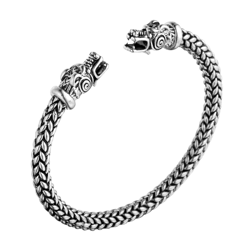 Asgard Crafted Small Handcrafted Stainless Steel Grey Wolf