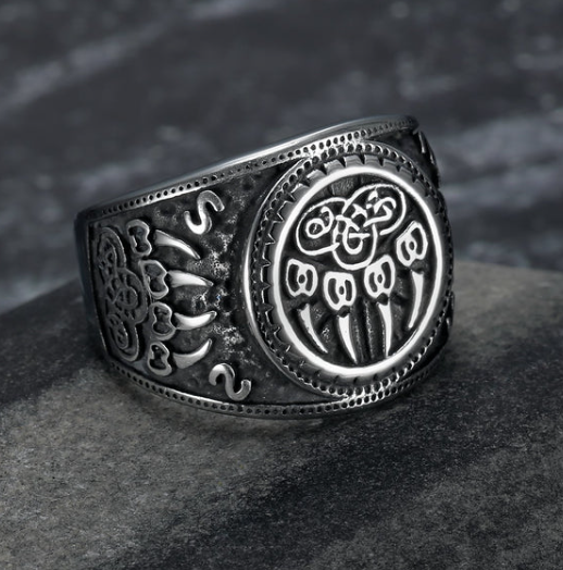 Asgard Crafted Handcrafted Stainless Steel Bear Paw Veles