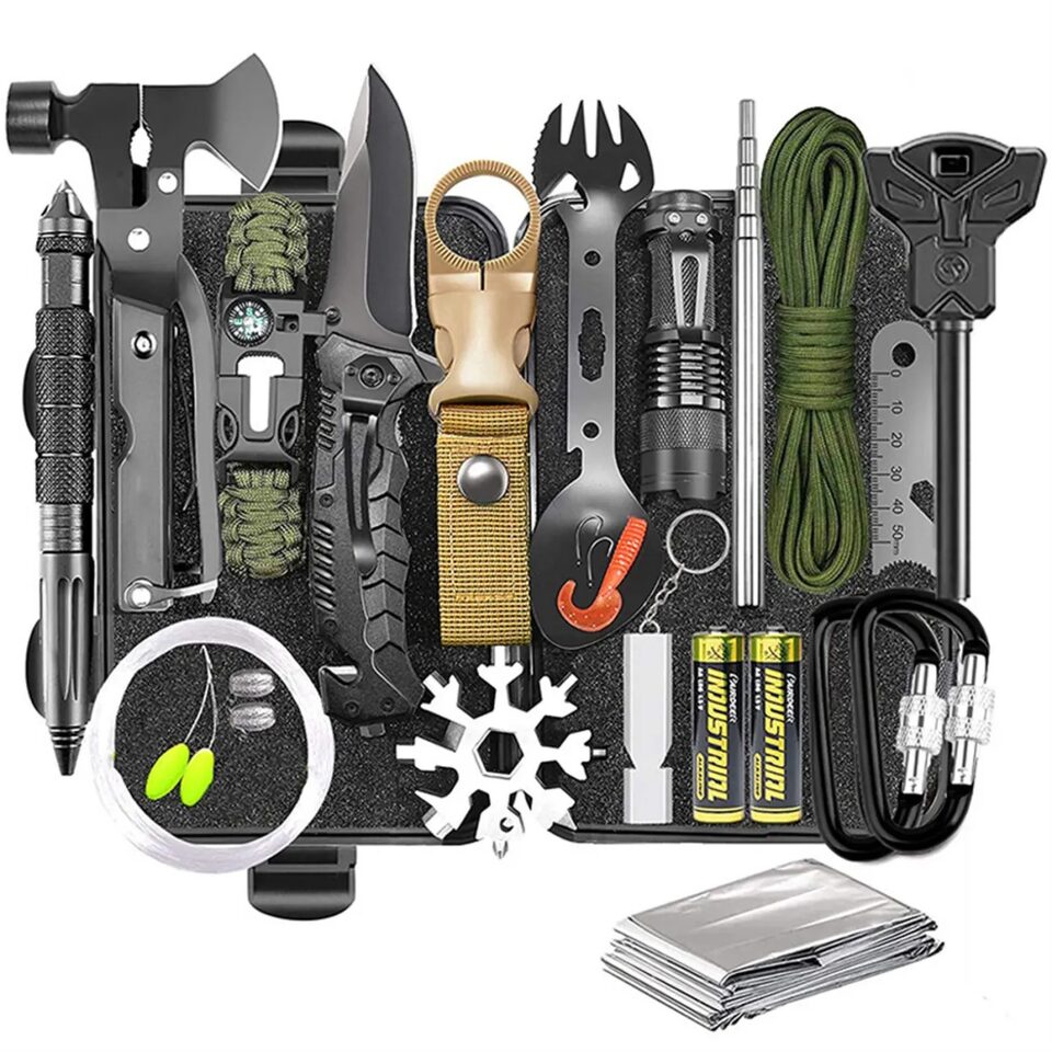 Outdoor Survival Kit Wilderness Tool Set