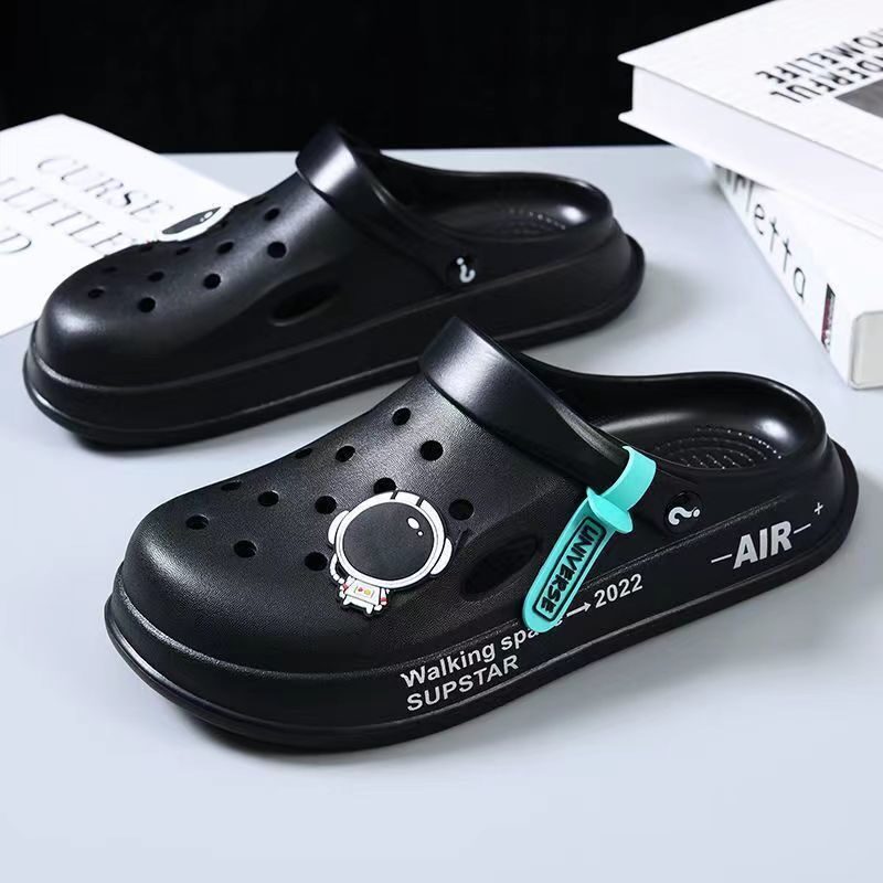 Astronaut Decor Slippers Summer Indoor Home Shoes Outdoor