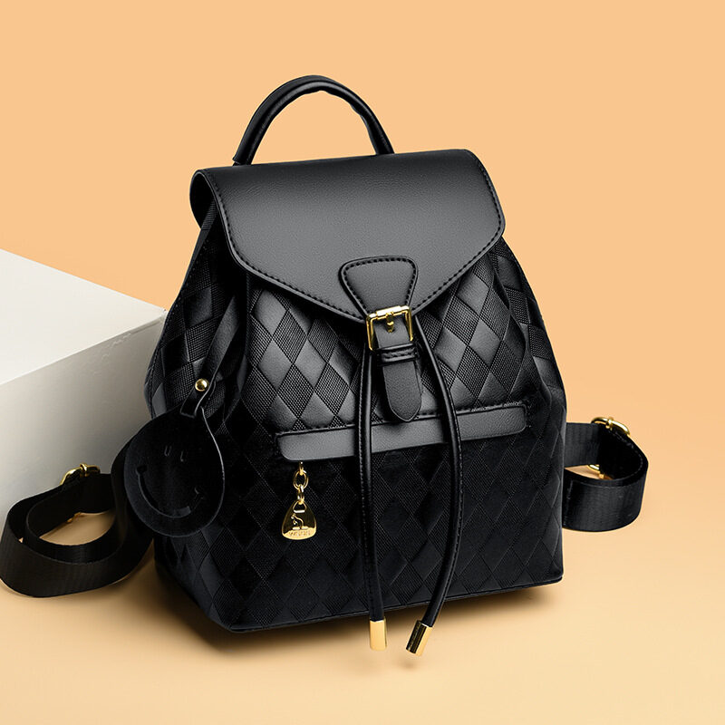 Female Backpack Casual Multifunction Women Leather Shoulder School