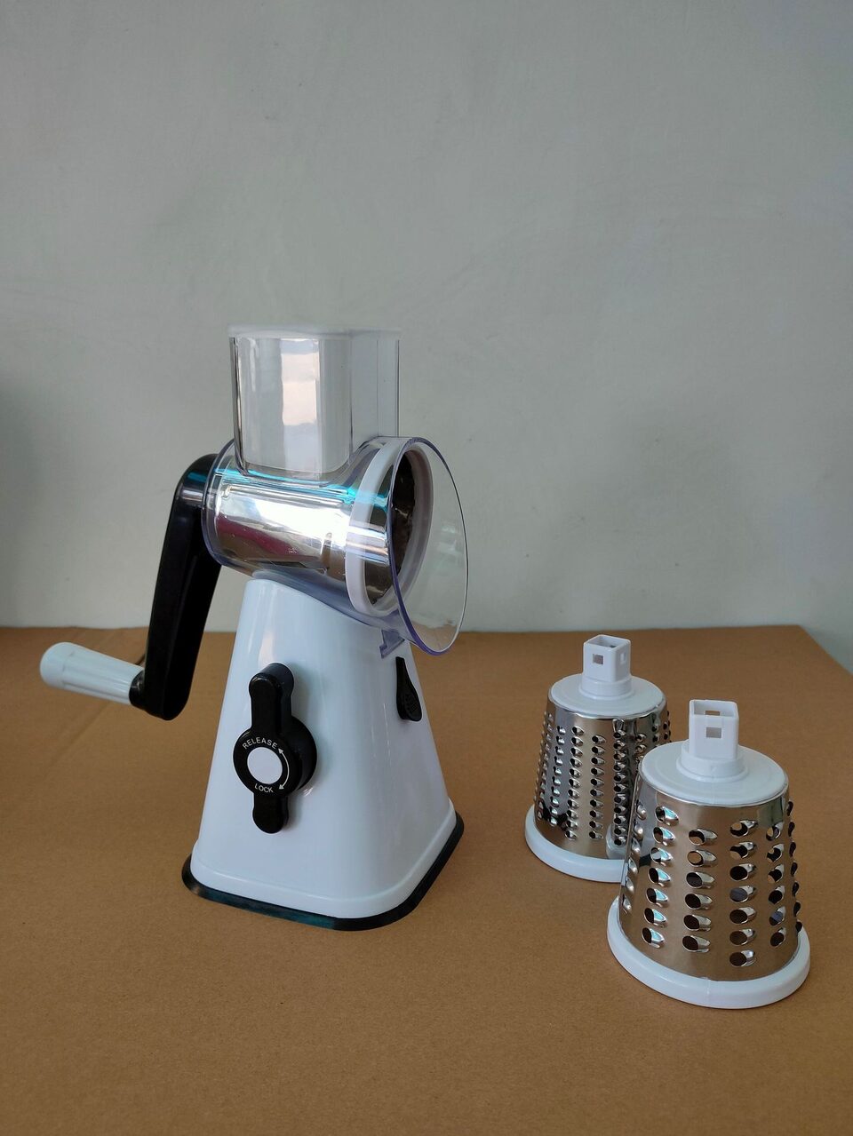 Multi-functional Vegetable Cutter Hand Drum Slicer