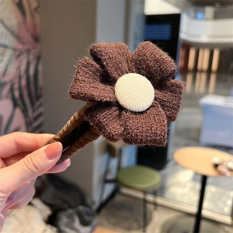 Large Cloth Flower Hairpin Hair Curling