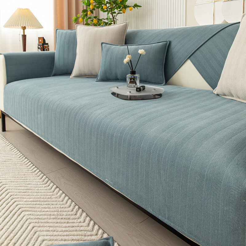 Now Simple Generation Thickened Sofa Cushion Cover Cloth