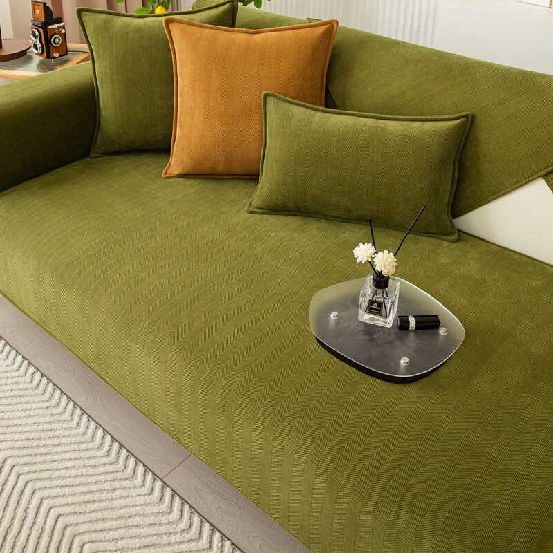 Now Simple Generation Thickened Sofa Cushion Cover Cloth