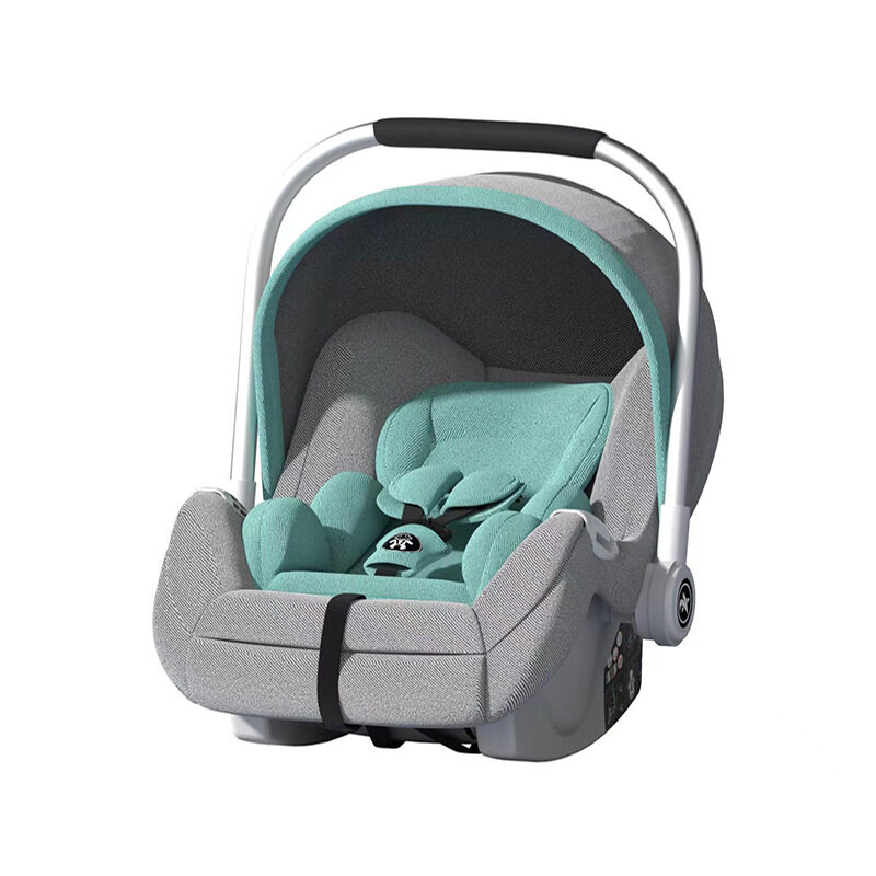 Baby Car With Foldable Safety Seat Basket Portable
