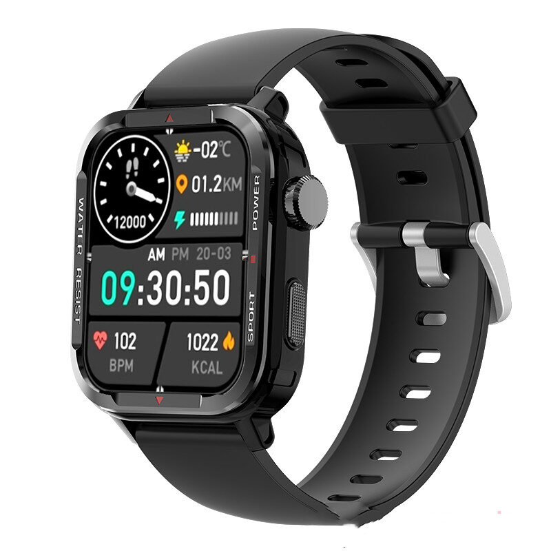 Bluetooth Sports Smartwatch Blood Pressure Oxygen Monitoring