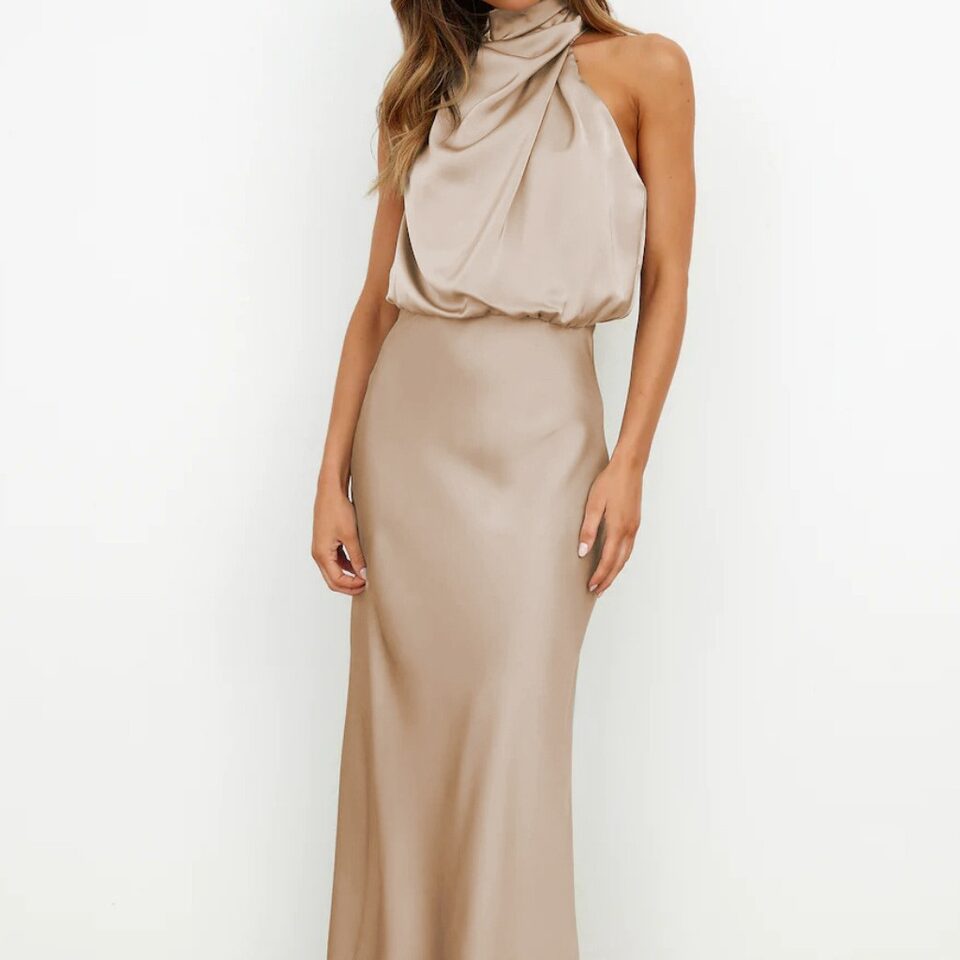 Summer Sleeveless Dress Ins Fashion Elegant Evening Party