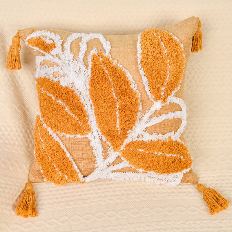 Throw Pillow Leaf Home Living Room Sofa Bed