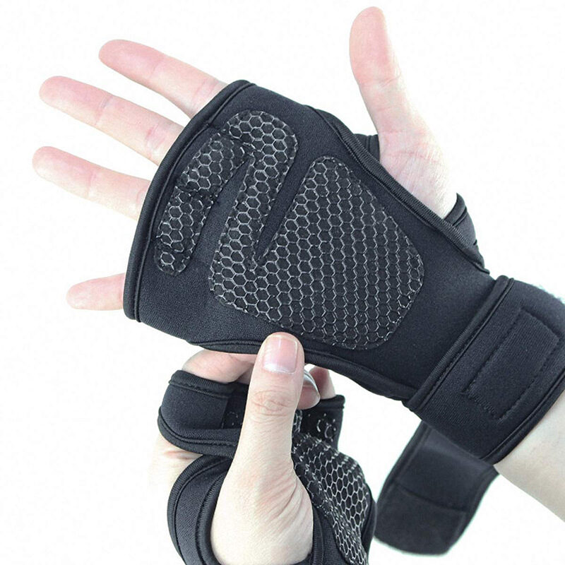 New Sports Half Finger Gloves Non-slip Silicone Palm