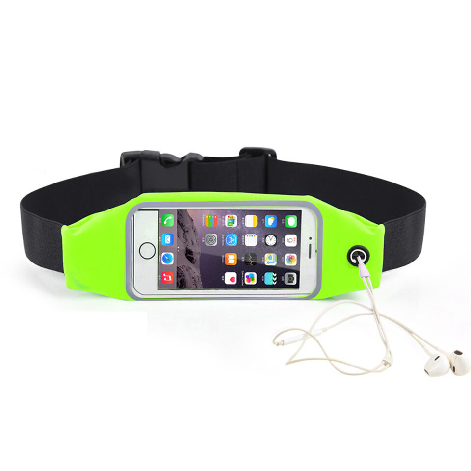 Touch Screen Clear Phone Waist Bag For Running
