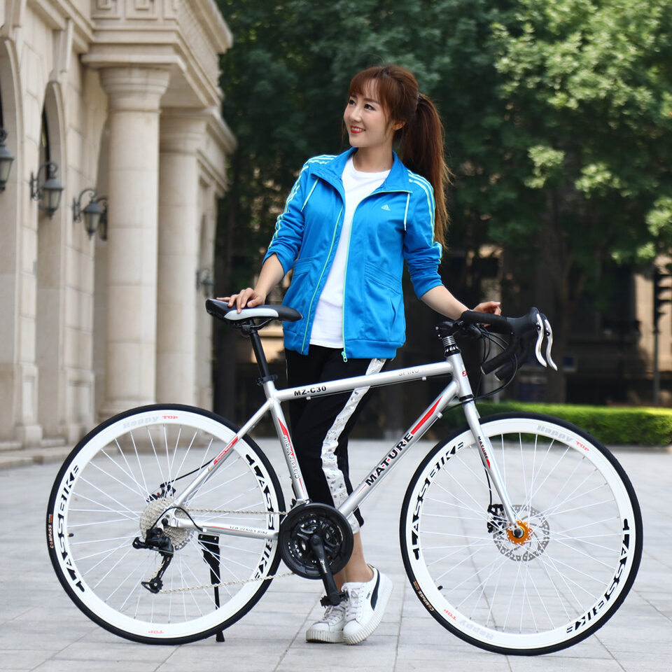 Aluminum Alloy Road Bike 21 Speed Bend Put