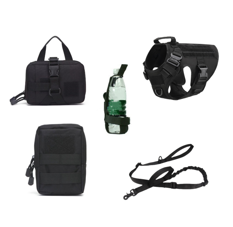Tactical Dog Harness Pet German Shepherd K9 Training