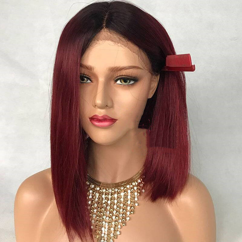 Water Wave Peruvian Human Hair Glueless Lace Front