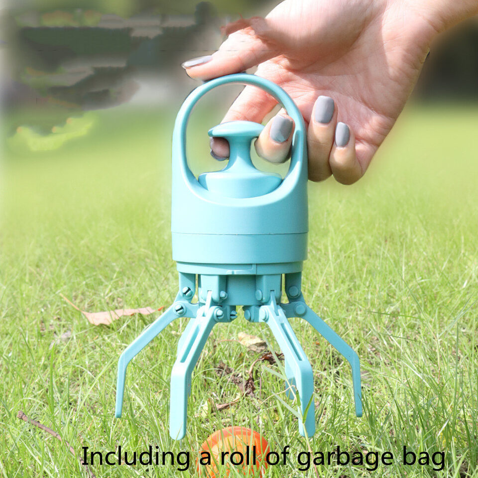 Portable Lightweight Dog Pooper Scooper With Built-in Poop