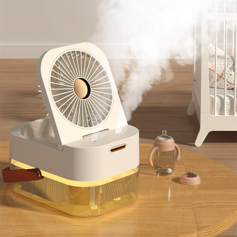 Humidifier Spray Fan Portable Air Cooler USB Mist