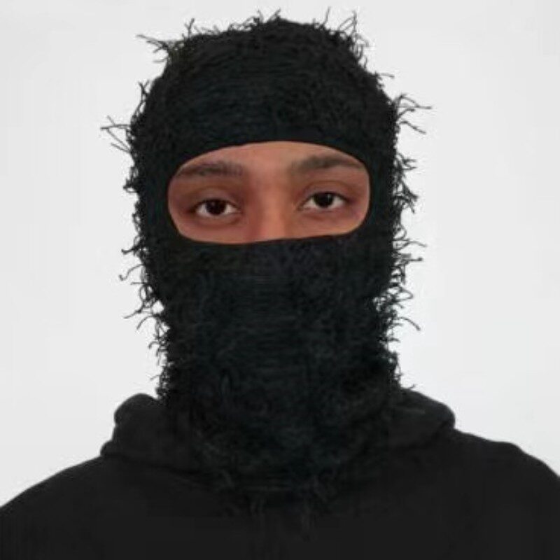 Balaclava Men's And Women's Knitted Camouflage Headgear Personality