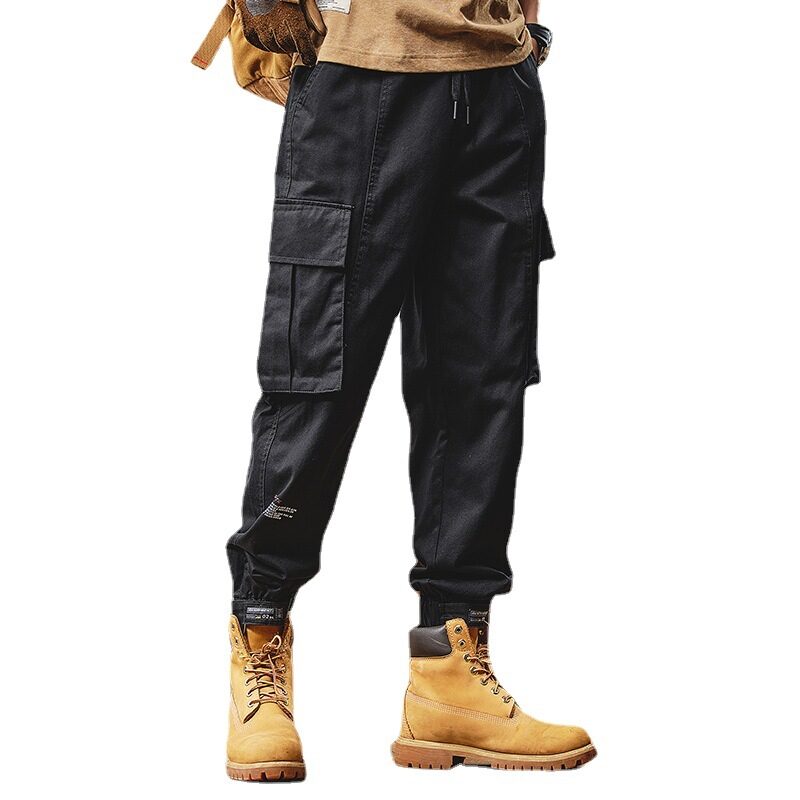 Men's Loose Straight Heavy Cargo Pants
