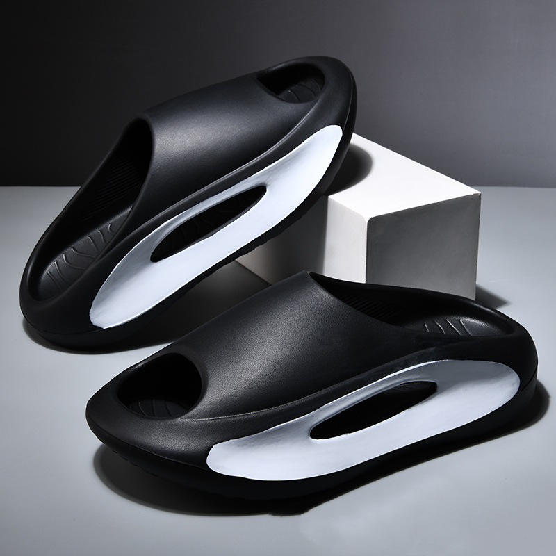 Ins Slippers Women Men Peep Toe Slipper Summer