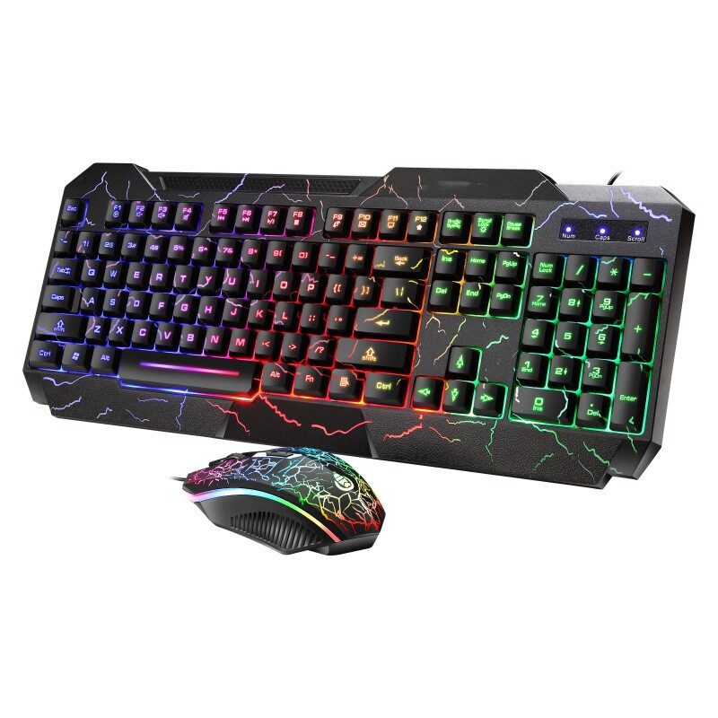Crackle Word Through Keyboard 4D Mouse Luminous Game