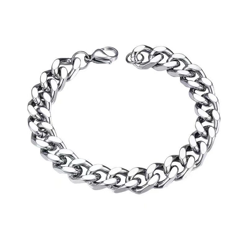 Fashion Personality Cuban Chain Bracelet Men