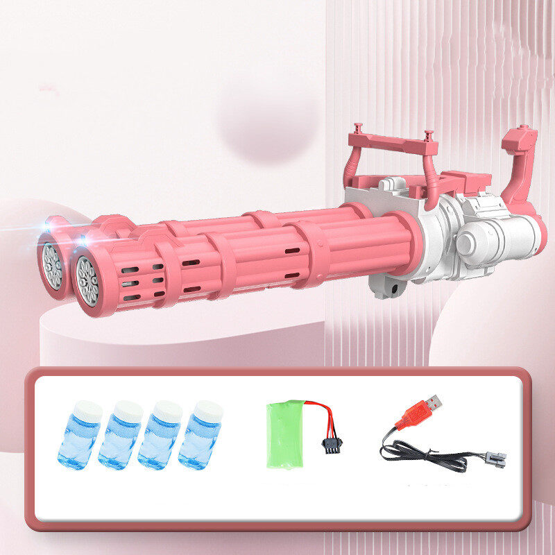 Super Big Double-Tube Bubble Gun Machine Outdoor Blowing