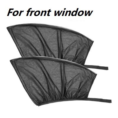 Car Front&Rear Side Curtain Sun Visor Shade Mesh