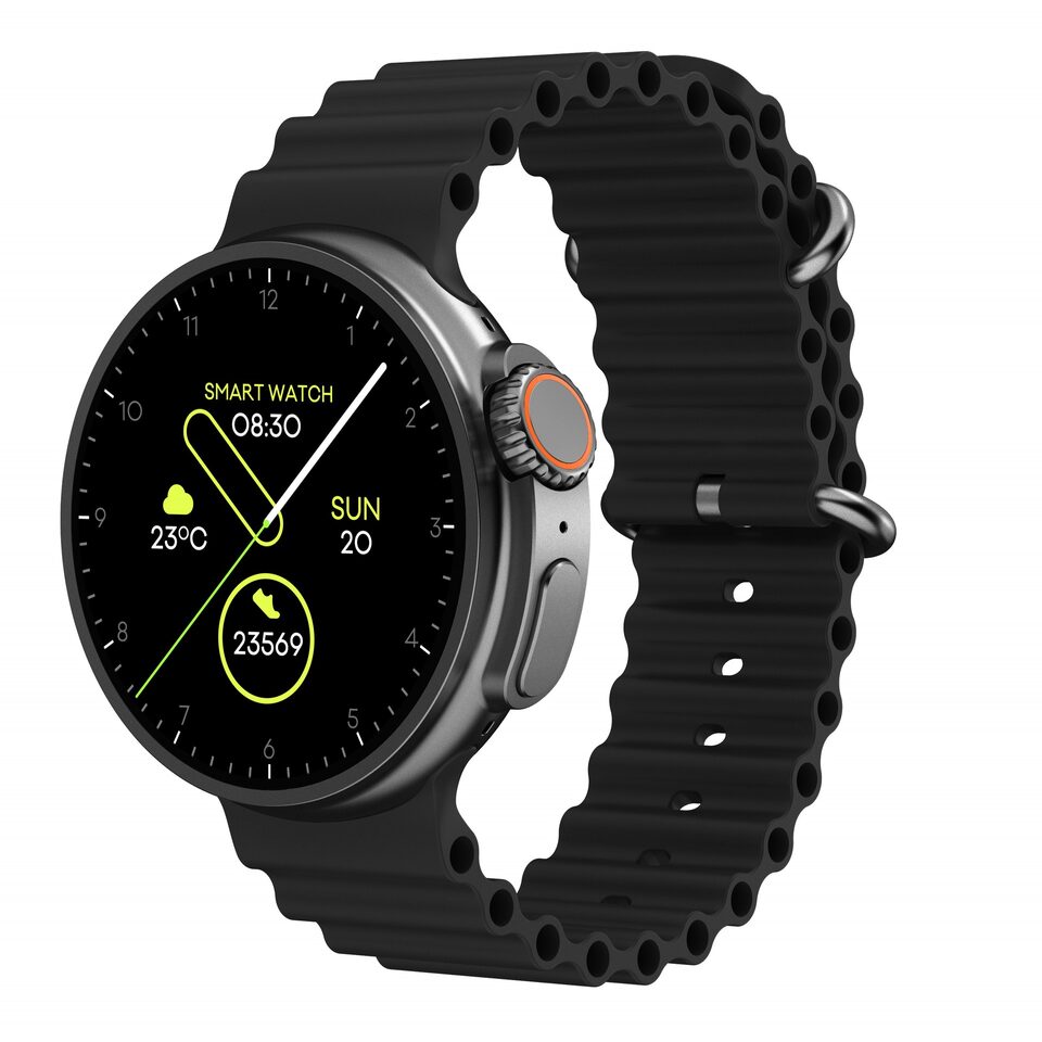 New K9 Smart Watch 1.39 Round Screen Encoder